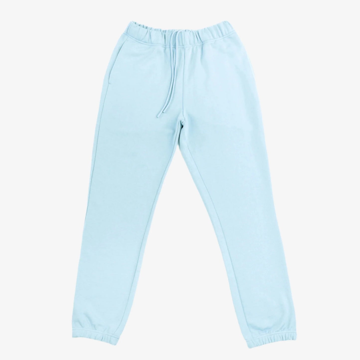 French Terry Joggers - Baby Blue