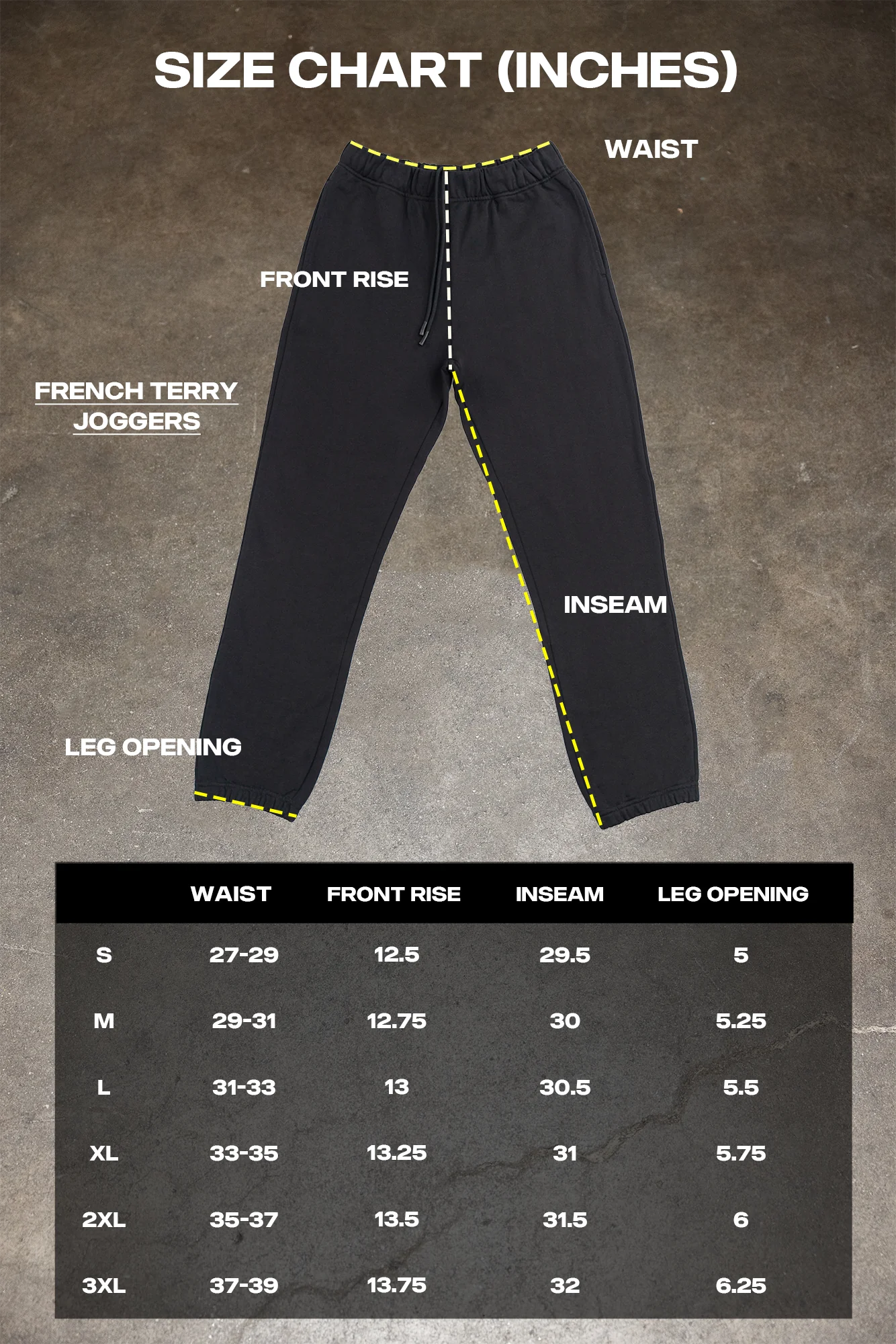 French Terry Joggers - Butter Milk