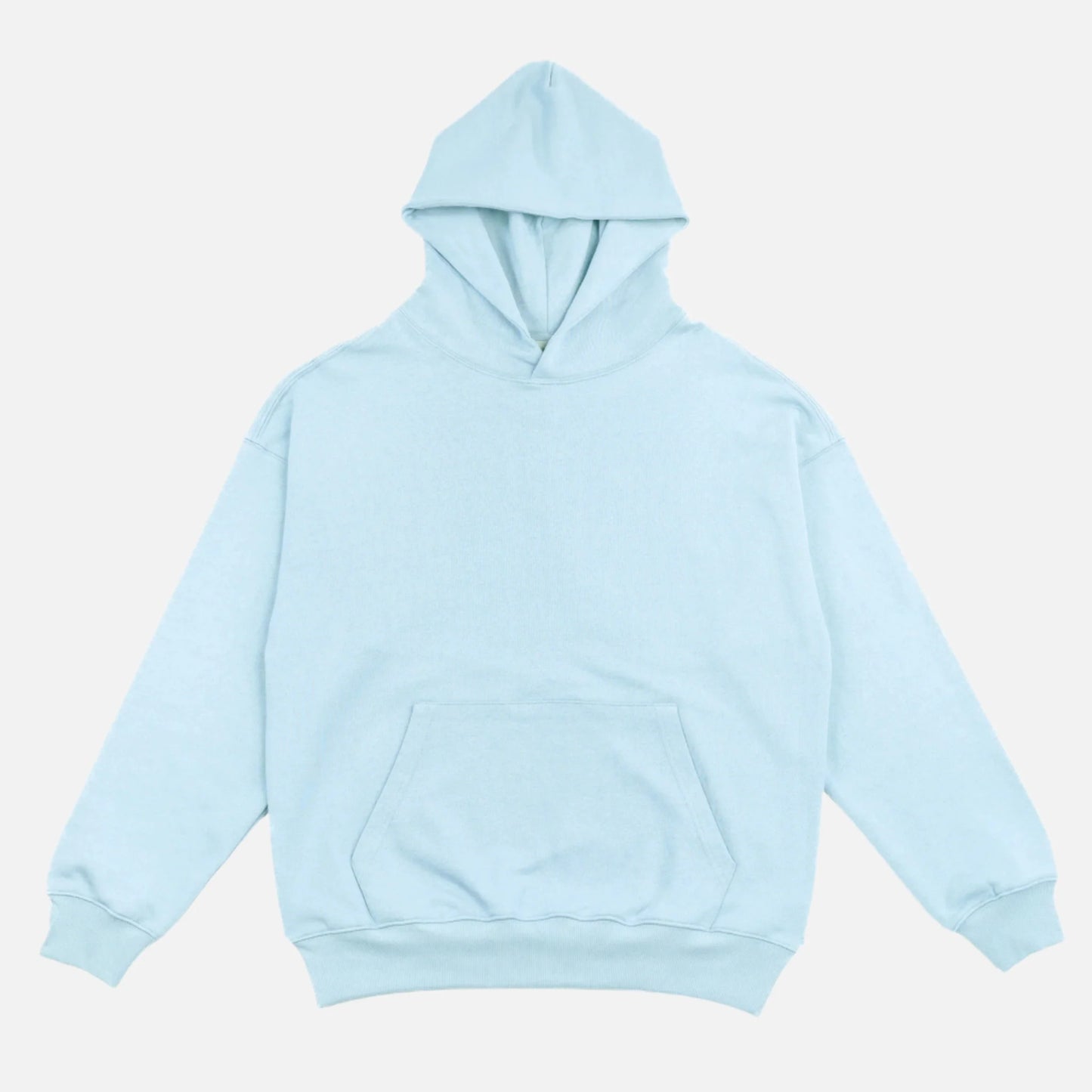 French Terry Hoodie - Baby Blue