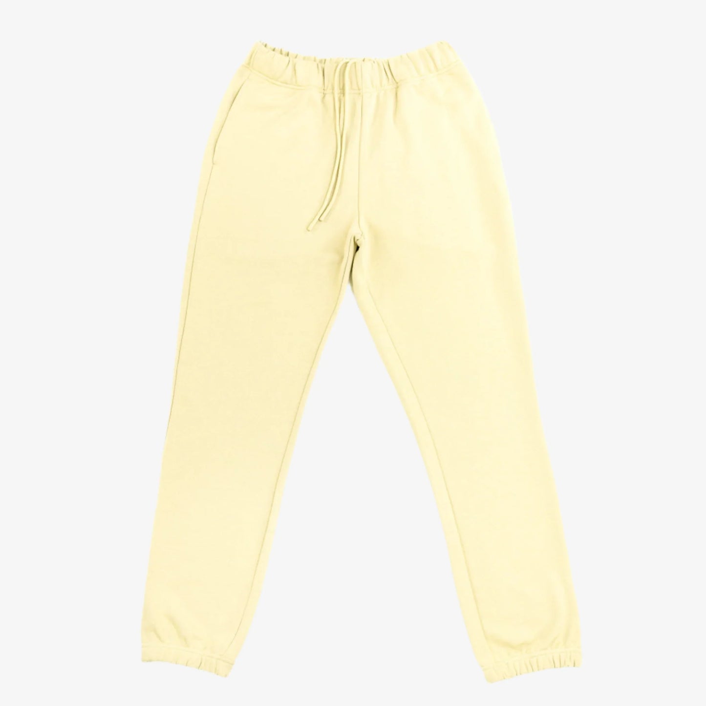 French Terry Joggers - Butter Milk